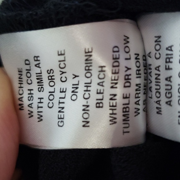 Clover and Sloane Shift Dress Medium Black Minimalist Office Career Classic - Picture 9 of 14